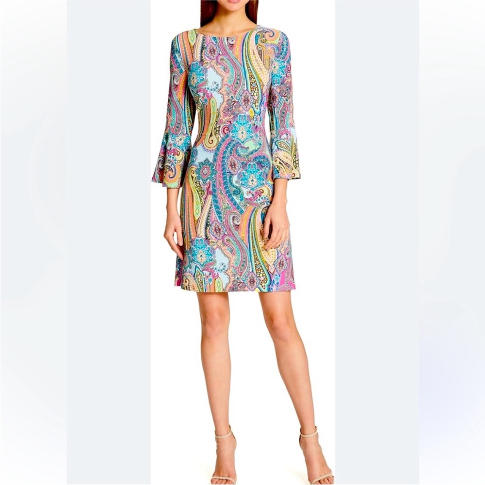 TOMMY HILFIGER Paisley Sheath Dress ✨ HOST PICK ✨